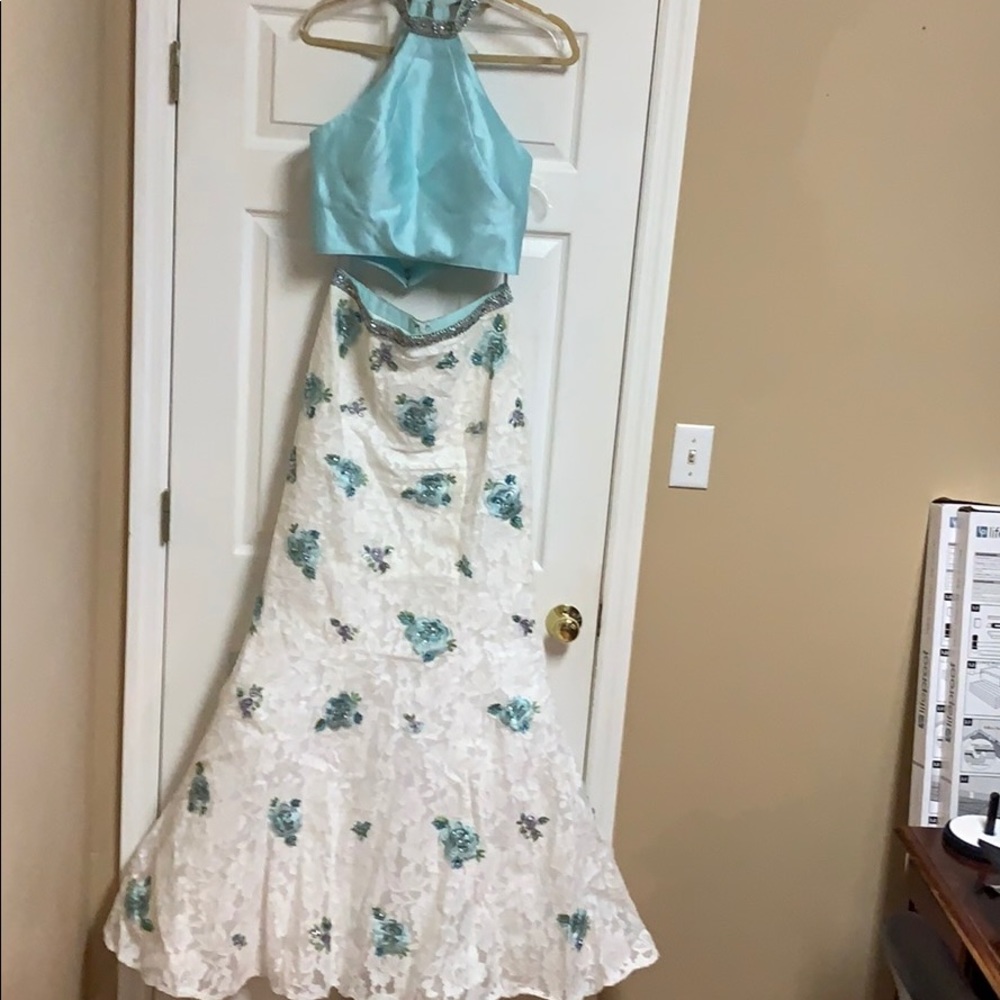 Rachel Allan two piece prom / Formal dress